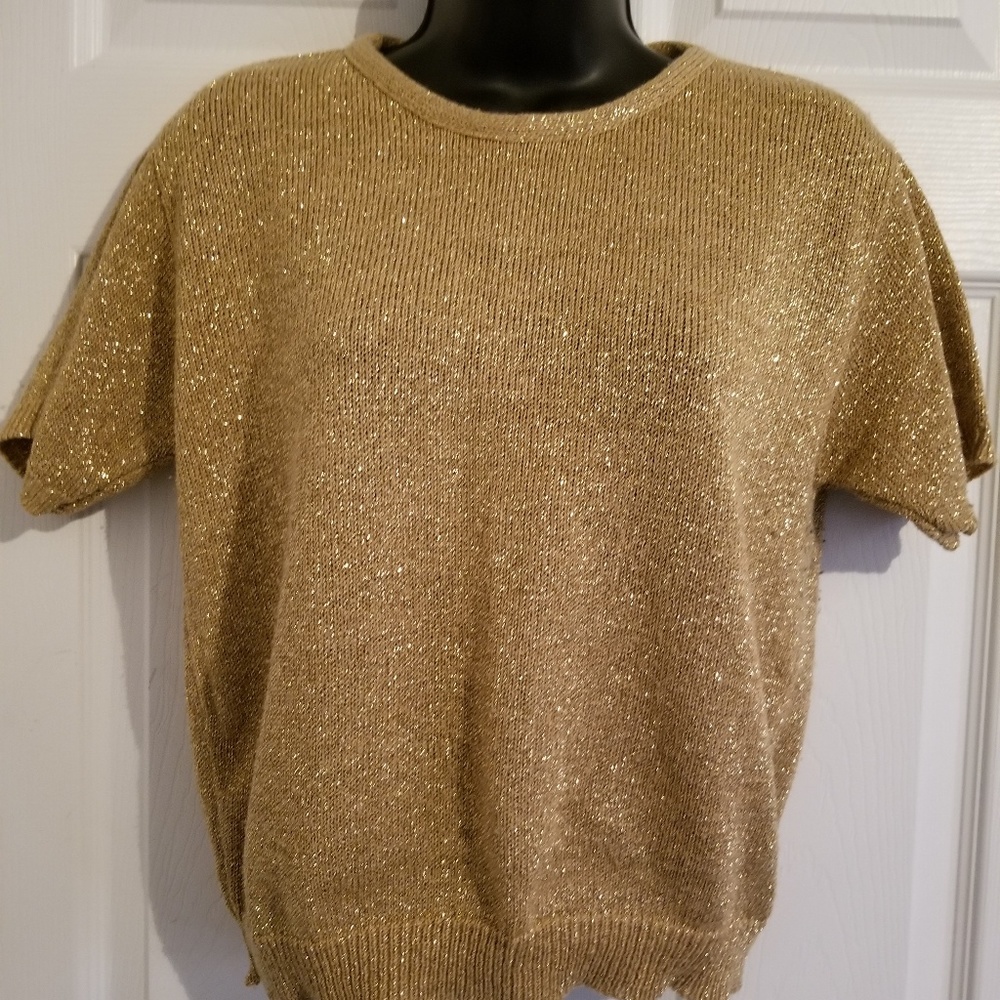 RARE TR BENTLEY GOLD SWEATER